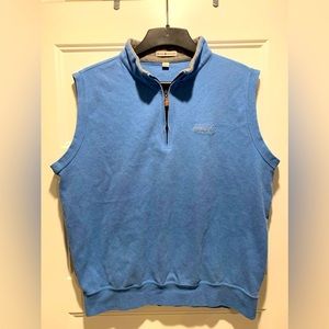 Richland CC Peter Millar, quarter zip vest, 100% cotton